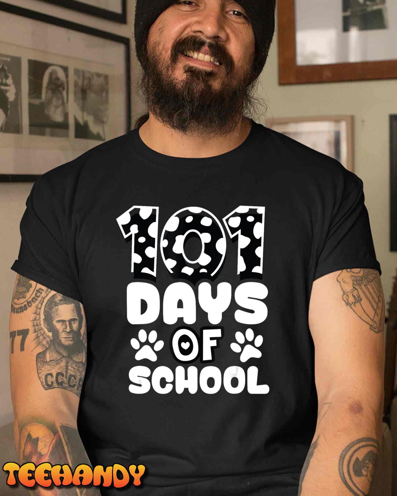 100th Day Of School 101 Days Smarter 100 for Boys Girls Kids T-Shirt