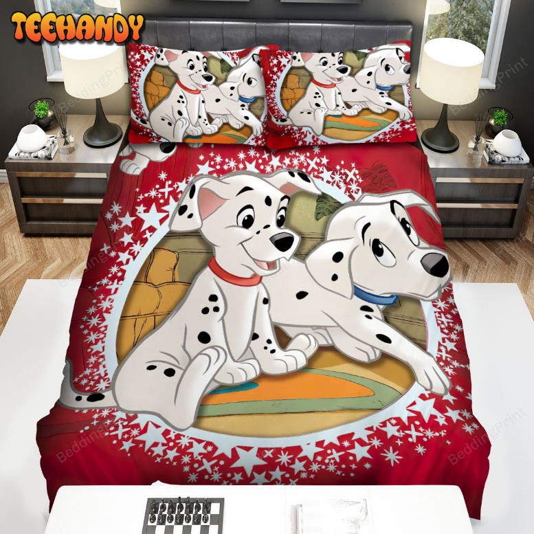 101 Dalmatians Sparkly Duvet Cover Bedding Set