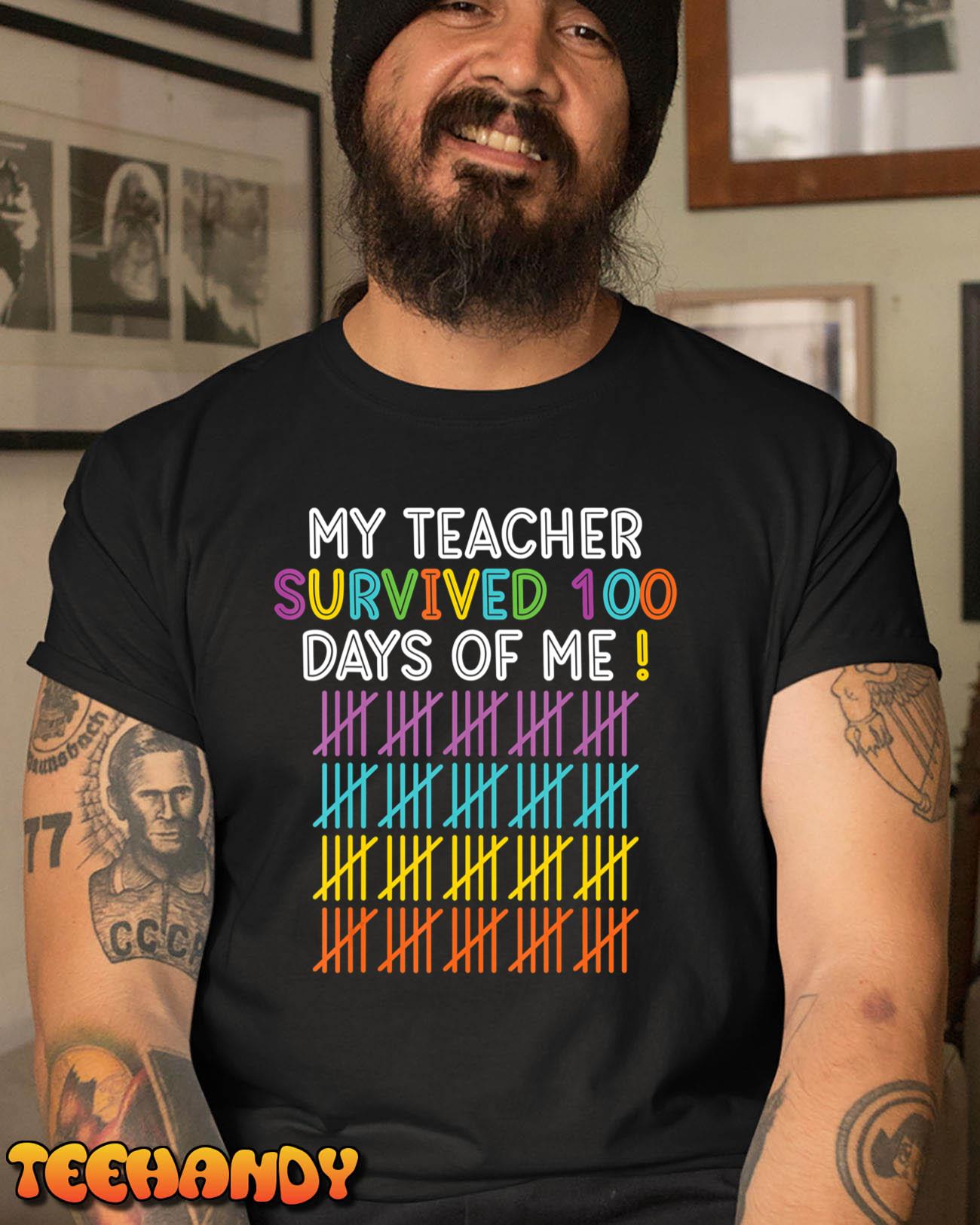 100 Days of School 100th Day of School T-Shirt