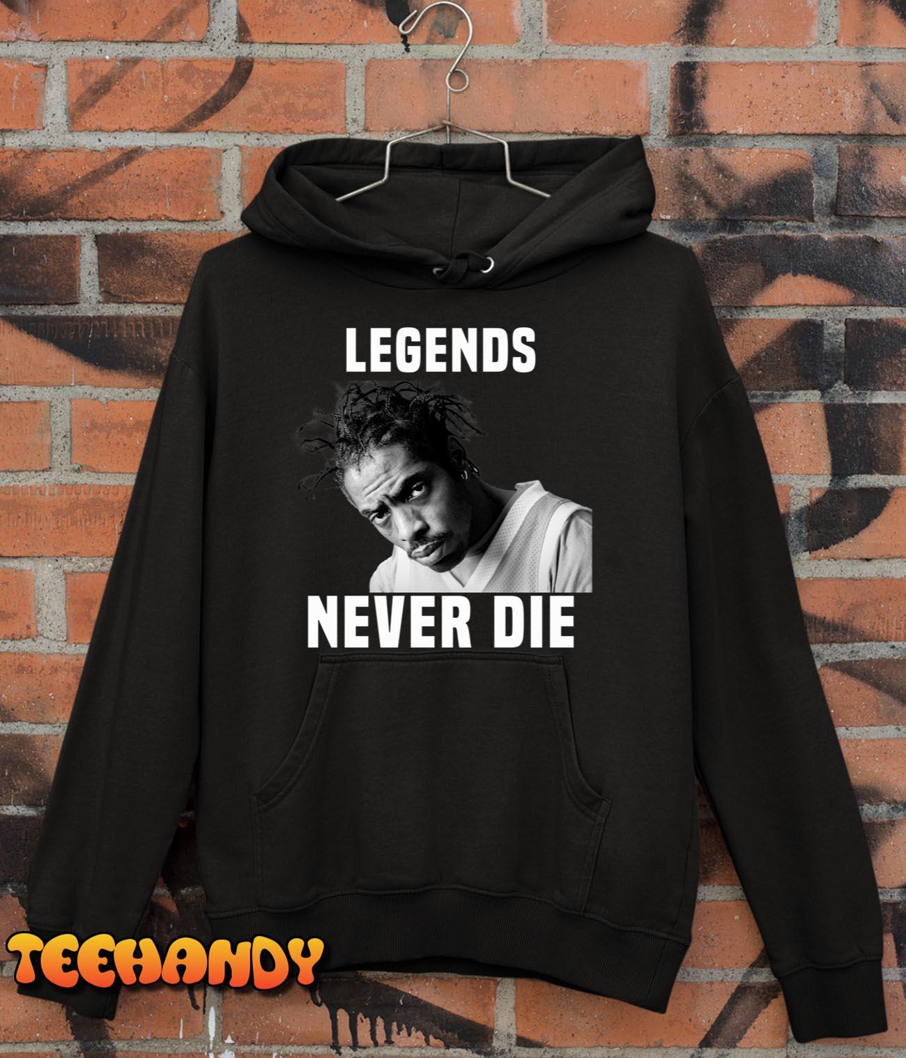 1963-2022 Legend Never Die Rip Coolio Unisex T Shirt
