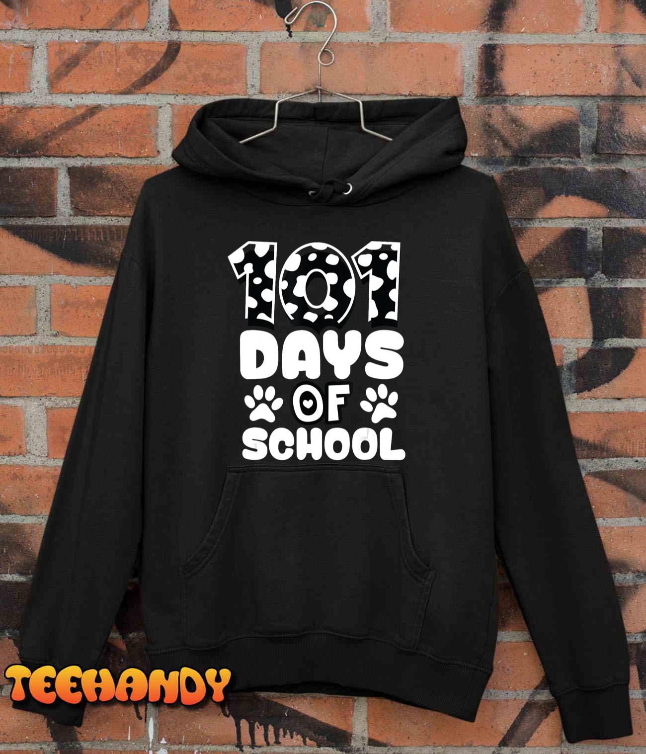 100th Day Of School 101 Days Smarter 100 for Boys Girls Kids T-Shirt