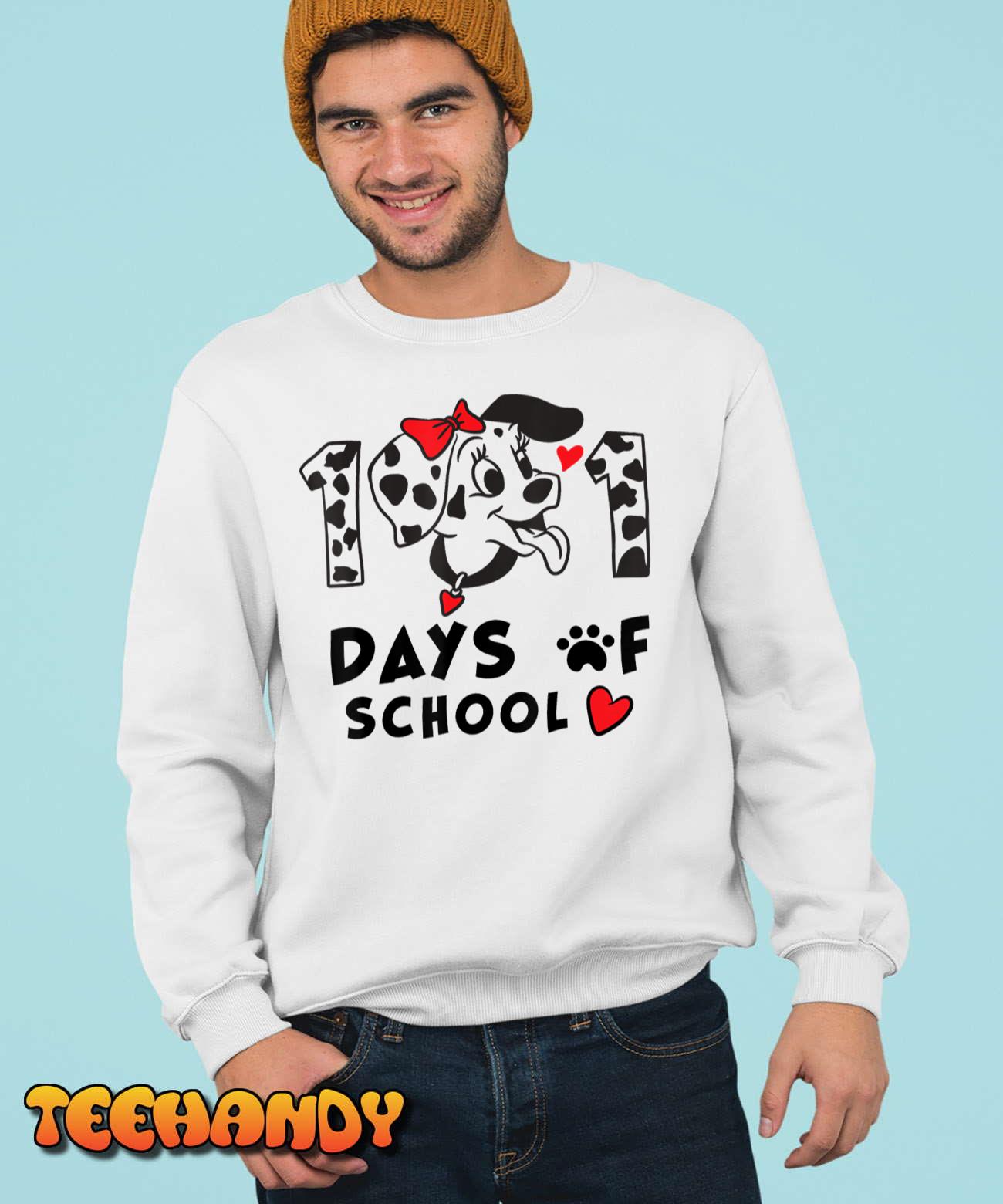 100 Days Of School Dalmatian Dog Boy Kid 100th Day Of School Unisex T-Shirt