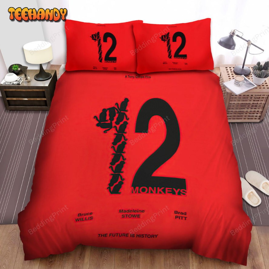 12 Monkeys (2015-2018) Poster Movie Poster Duvet Cover Bedding Sets Ver 6