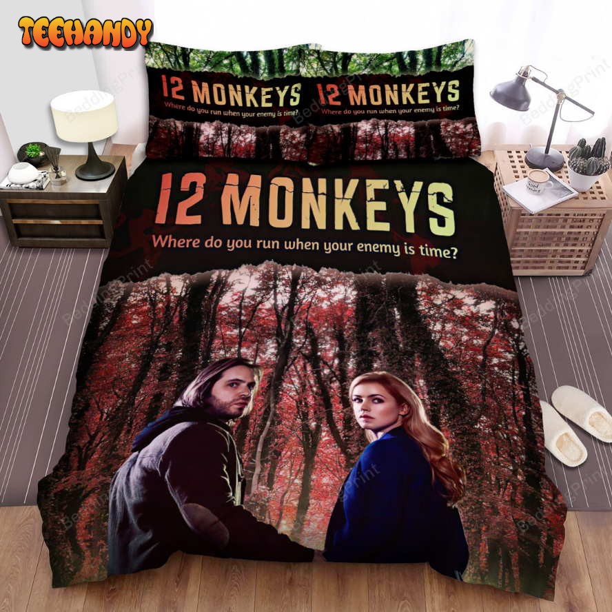 12 Monkeys (2015-2018) Where Do You Run When Your Enemy Bedding Sets
