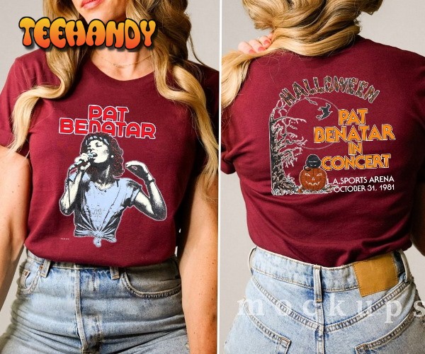 1981 Pat Benatar Halloween LASport Arena October 31 Concert T-Shirt