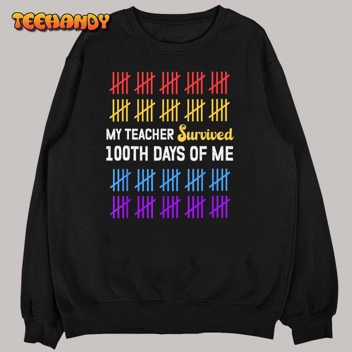 100 Days of School Kids 100th Day of School Costume T-Shirt